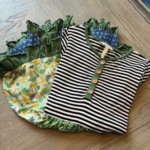 Matilda Jane with Joanna Gaines double tiered twirly dress